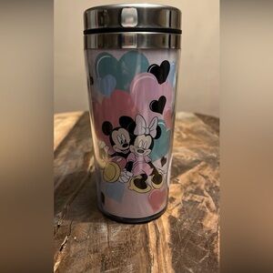 Disney Mickey & Minnie Mouse Travel Tumbler Stainless Steel
